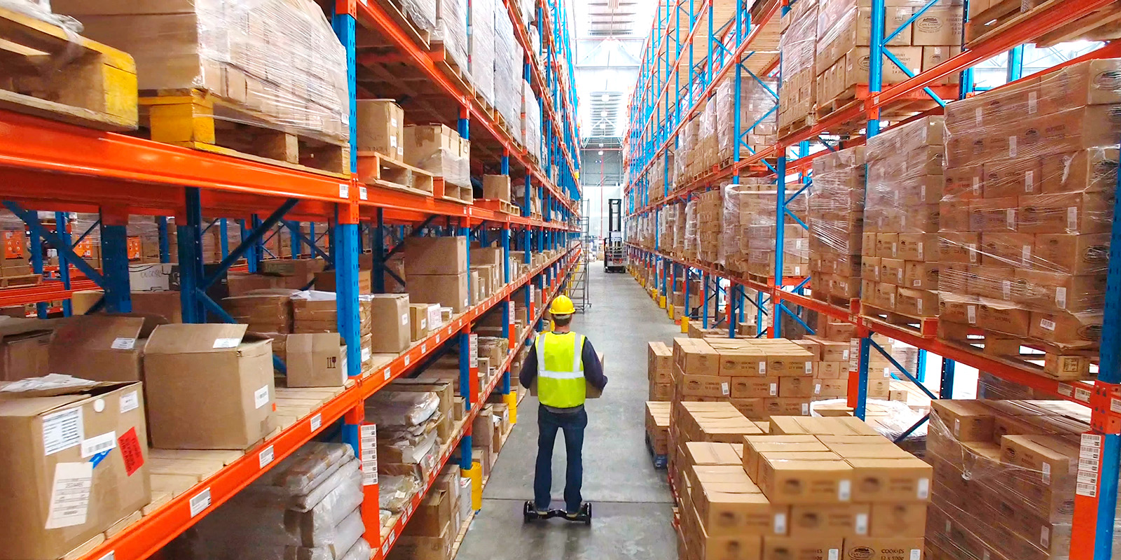 Warehouse full of inventory